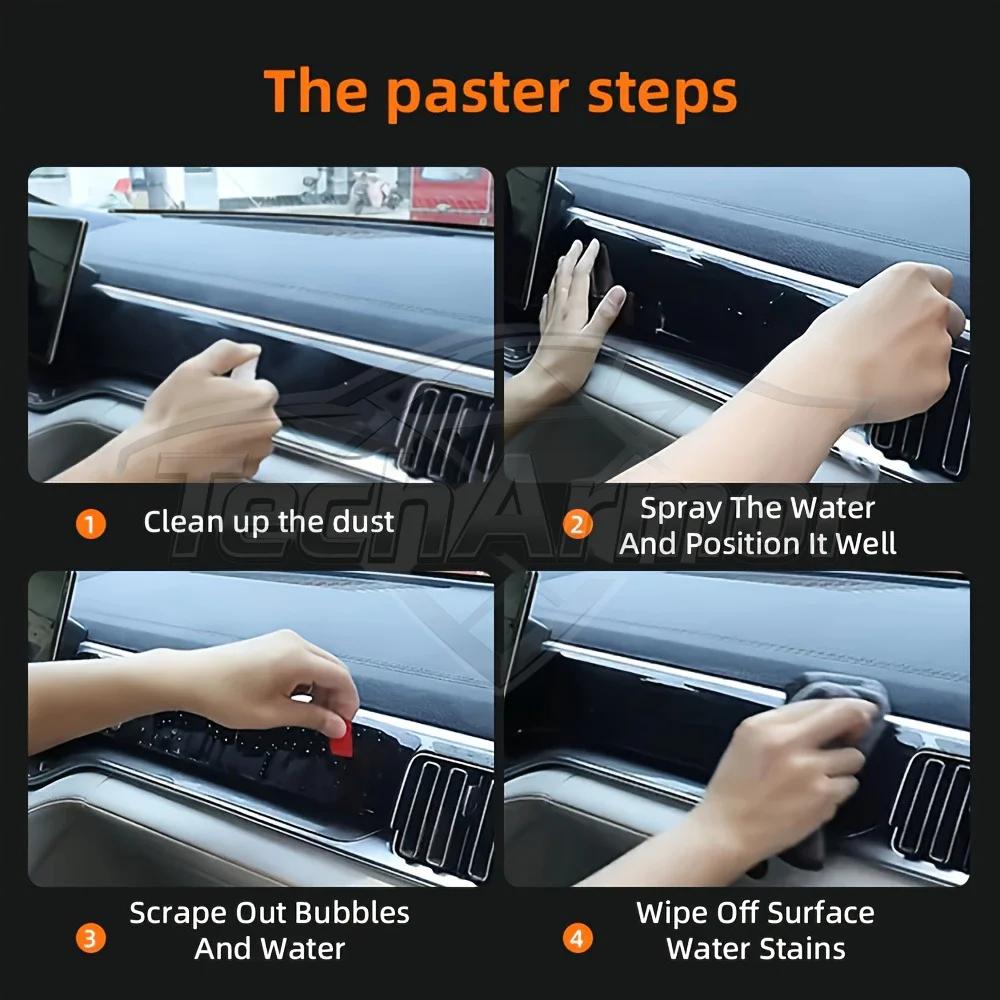 For Chery Omoda A5 C5 E5 Arrioz 8 Tiggo 8 Pro 2022-2025 TPU GPS Navigation Protective Film Car Central Console Screen Protector