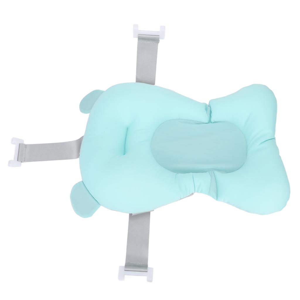 Baby Bath Cushion Pad 3 Points Support Floating Mat Slipless Mesh Seat Shower Bath Tub Pad For Newborn Infant