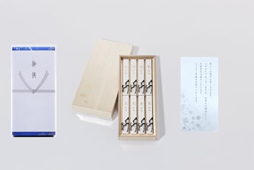 

[Condolence message included] [Kojurin] Sandalwood fragrance, in a high-quality paulownia wood box, with a ceremonial wrapping and a gift tag. For Obo