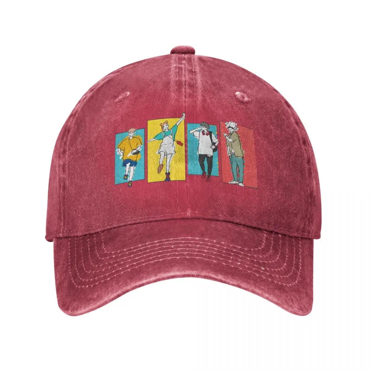 Hip Hop Ponytail Baseball Cap Adjustable Hat Jujutsu Kaisen Summer Autumn Cap Anime Unisexga Cartoon Wash Casquette Vintage Adjustable