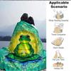 1pc Meditation Frog Blanket Lightweight Flannel Blanket Throw Blanket For Sofa, Bed, Travel, Camping, Livingroom, Office, Couch, Chair, And Bed yy2510