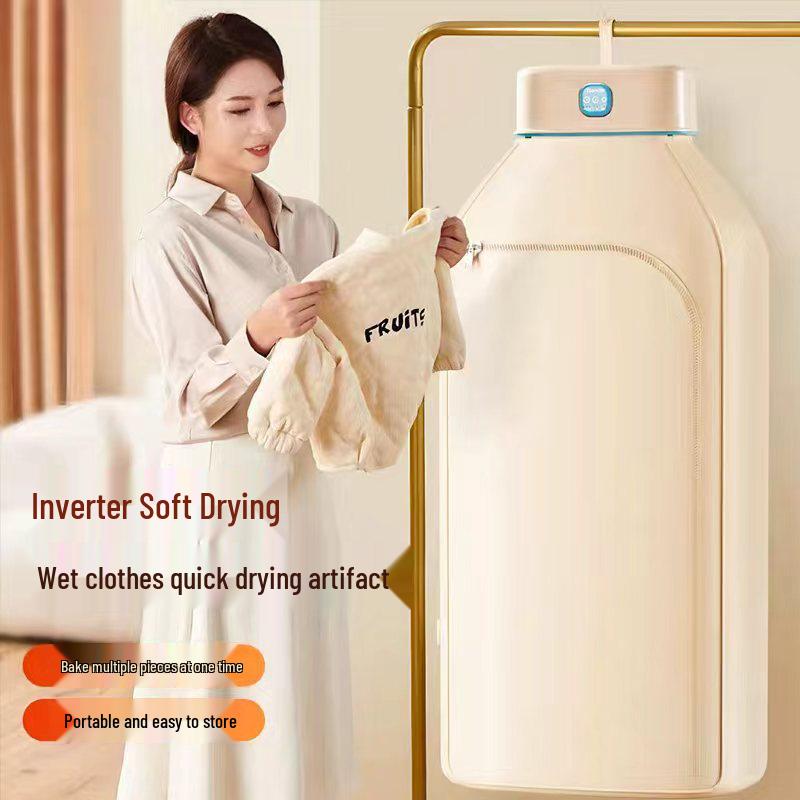 

Portable Large Capacity Wardrobe Air Dryer - Fast Drying Clothes Dryer (1 Unit)