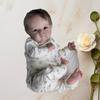 Lebensechte 48 cm große Reborn-Puppen mit Stoffkörper, Bettie Sweet, kuschelige, weiche Neugeborenenpuppe mit implantiertem Haar, Simulations-Babypuppe, Spielspielzeug fürs Kinderhaus