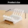 Kitchen Counter Dish Drainer Practical Dish Rack Plate and Bowl Holder for Optimal Kitchen Space Utilization