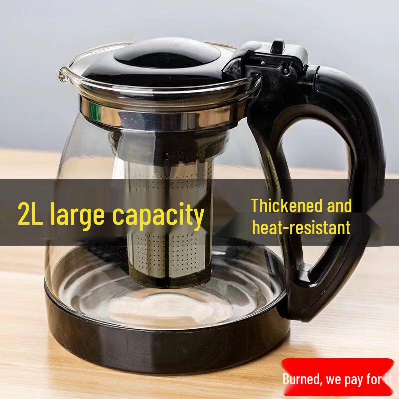 ZISIZ High-Temperature Glass Tea Kettle