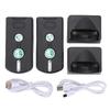 2 Way Wireless Intercom IP54 Rainproof One Click Operation Adjustable Volume Long Range Voice Intercom System for Home