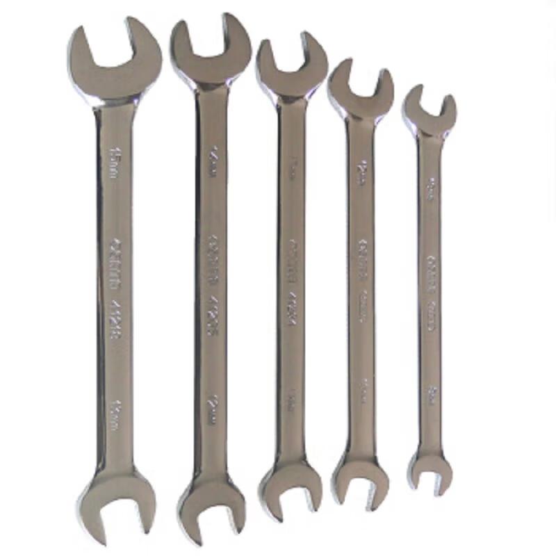 SATA Full Polished Double Open End Wrench