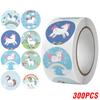 100-500pcs Cute Cartoon Animal Stickers Kids Rewards Labels Encouragement Scrapbook Decorative Stationery Stickers