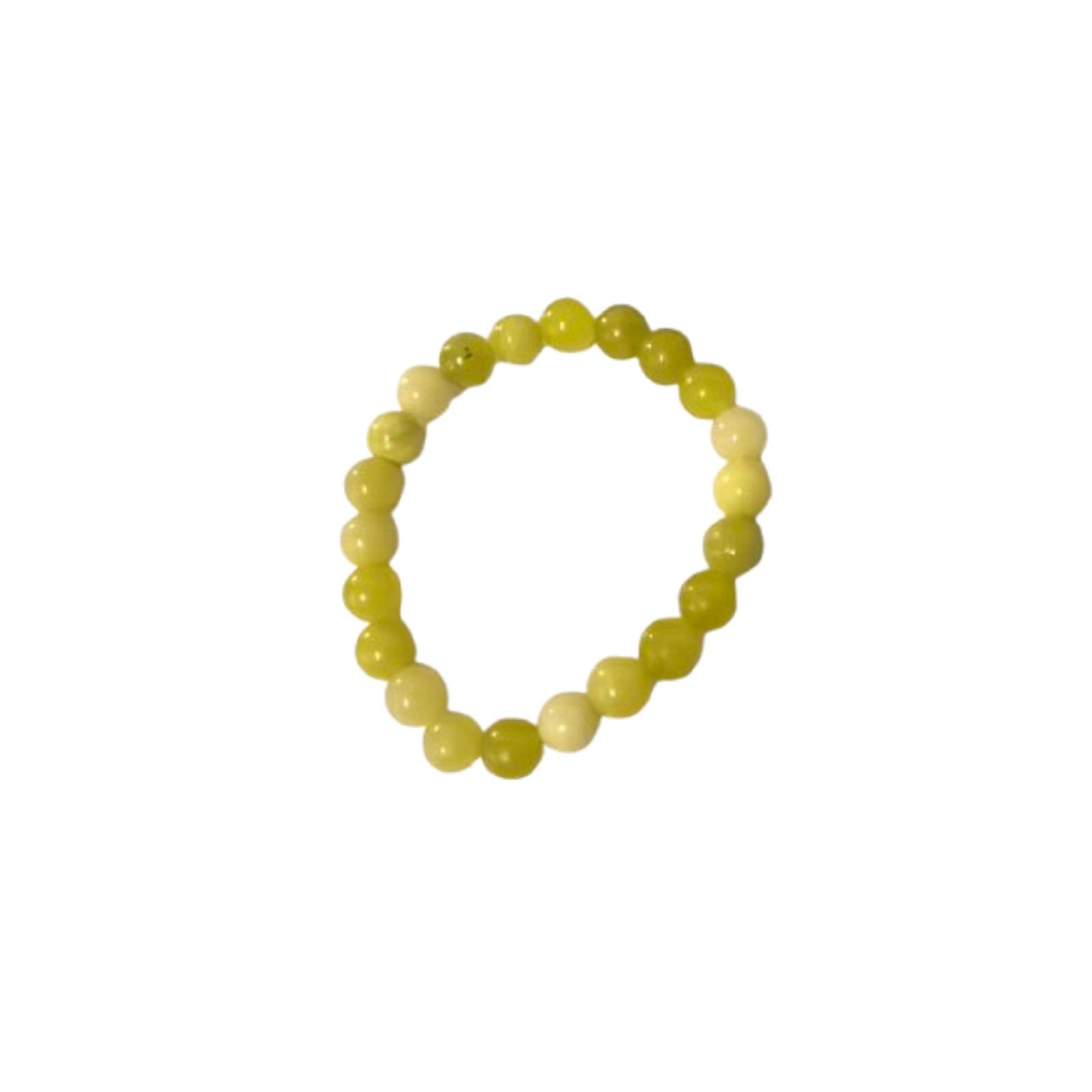 

Мужской регулируемый браслет из натурального агата и гематита с черным магнитом One Size