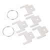 5 Pcs Paper Towel Dispenser Key Stainless Steel 770301 Toilet Paper Dispenser Replacement Key for