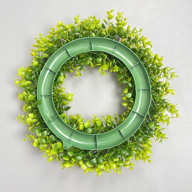Eucalyptus Green Leaves Wreath - Spring/Summer Door & Window Hanging Decoration