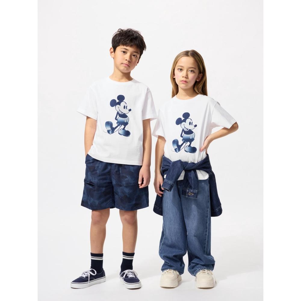 

Uniqlo Япония Дисней В Синем Ut 00 WHITE/110