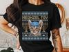 Hanukkah Jewish Holiday T Shirt Meowzel Tov Cat T Shirt Novelty Menorah Cat T Shirt Funny Hanukkah Gift Unisex T Shirt