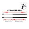 2Pcs Rear Trunk Tailgate Lift Support Gas Shock Struts For Mitsubishi Outlander