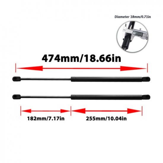 2Pcs Rear Trunk Tailgate Lift Support Gas Shock Struts For Mitsubishi Outlander