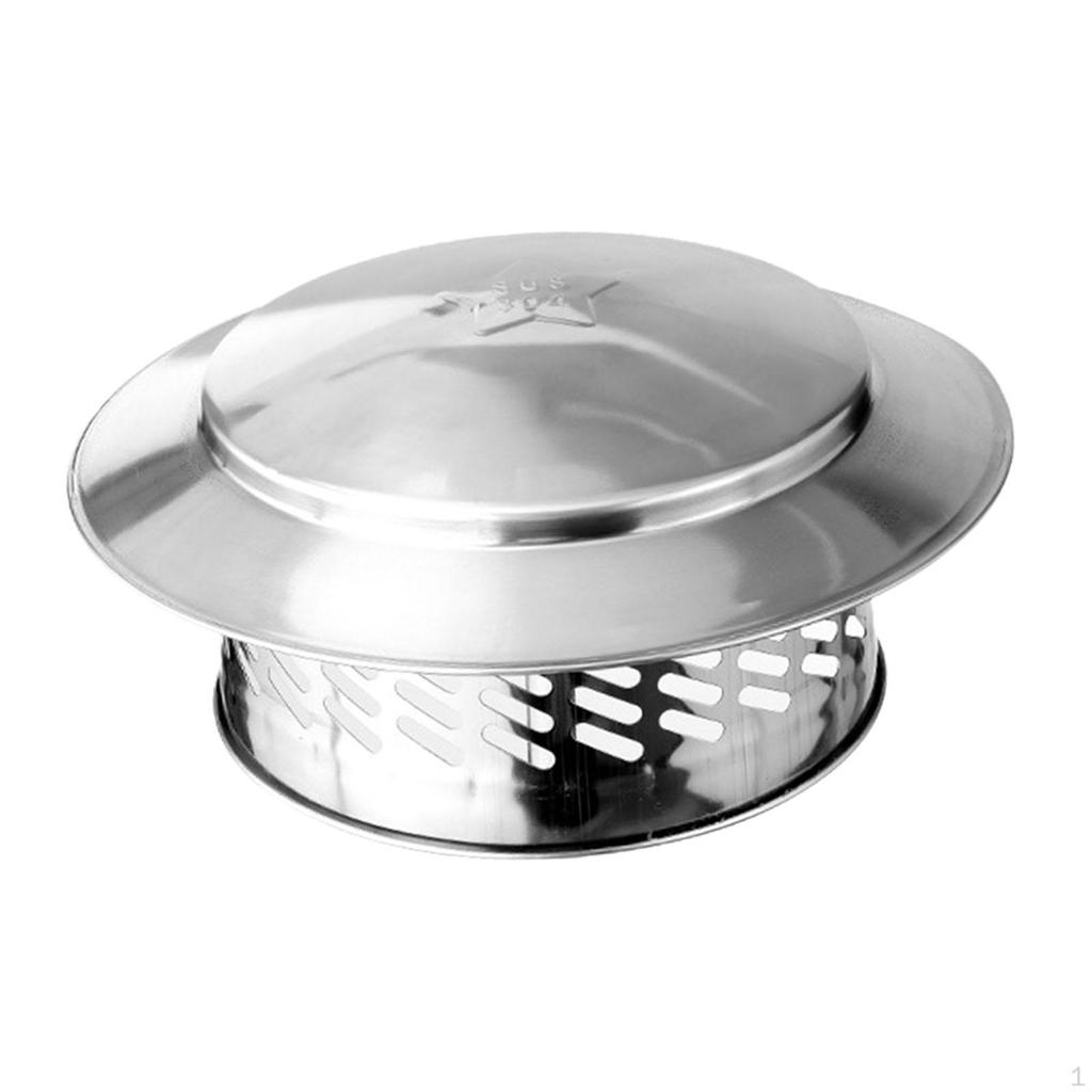 Cap Coș Coș de ploaie Semineu în aer liber pentru ghivece Capota țeavă de protecție