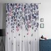 Blätter, Zweige, Früchte, Aquarell, Fenster-Tüllvorhänge für Wohnzimmer, Schlafzimmer, Hotel, Luxus-Dekoration, transparente Vorhänge