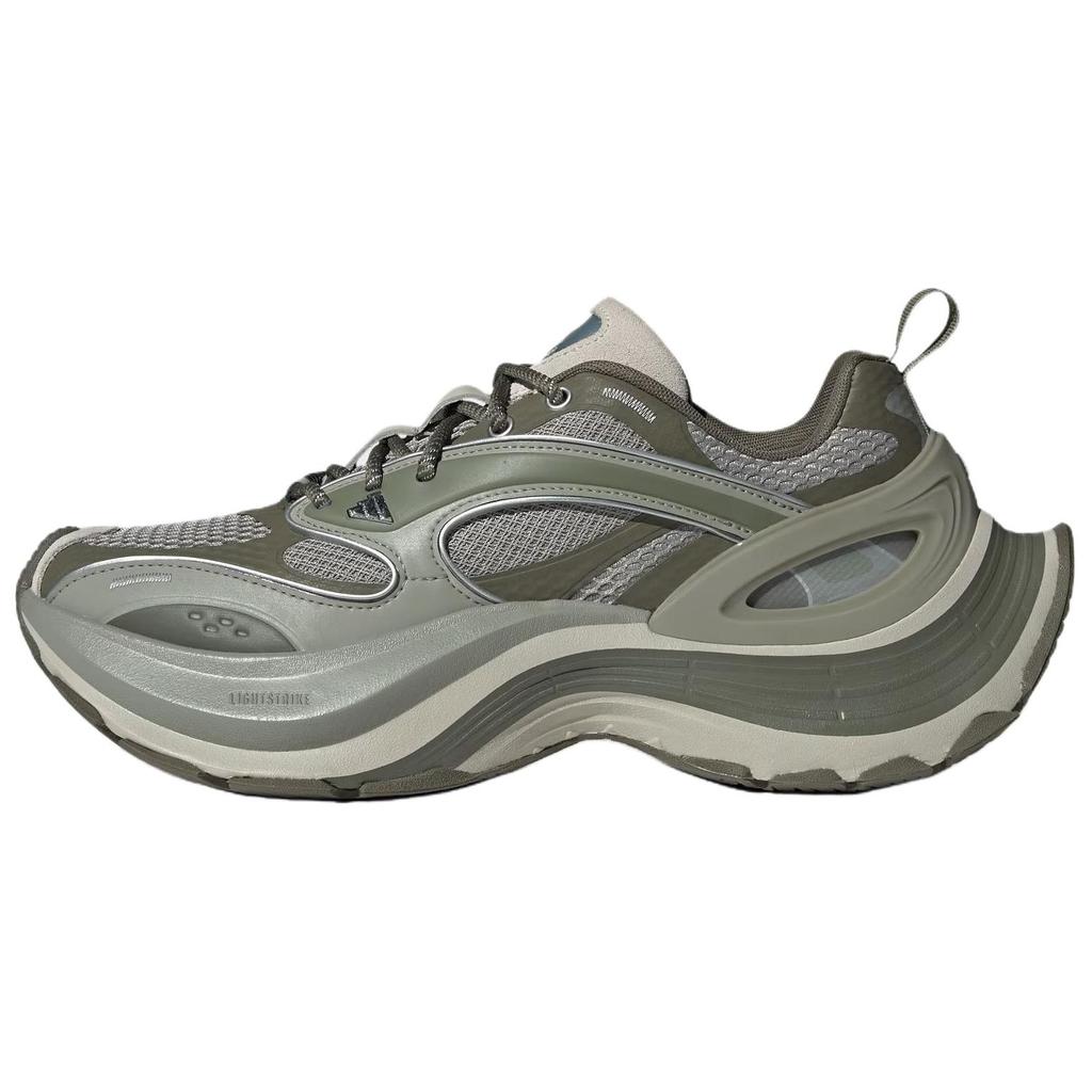 Adidas Xlg Speed Versatile Comfortable Durable Low-Top Lifestyle Casual Shoes Unisex Casual Shoes Olive-Green JS4993