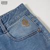 Teenie Weenie Bear Letter Denim Jeans for Women