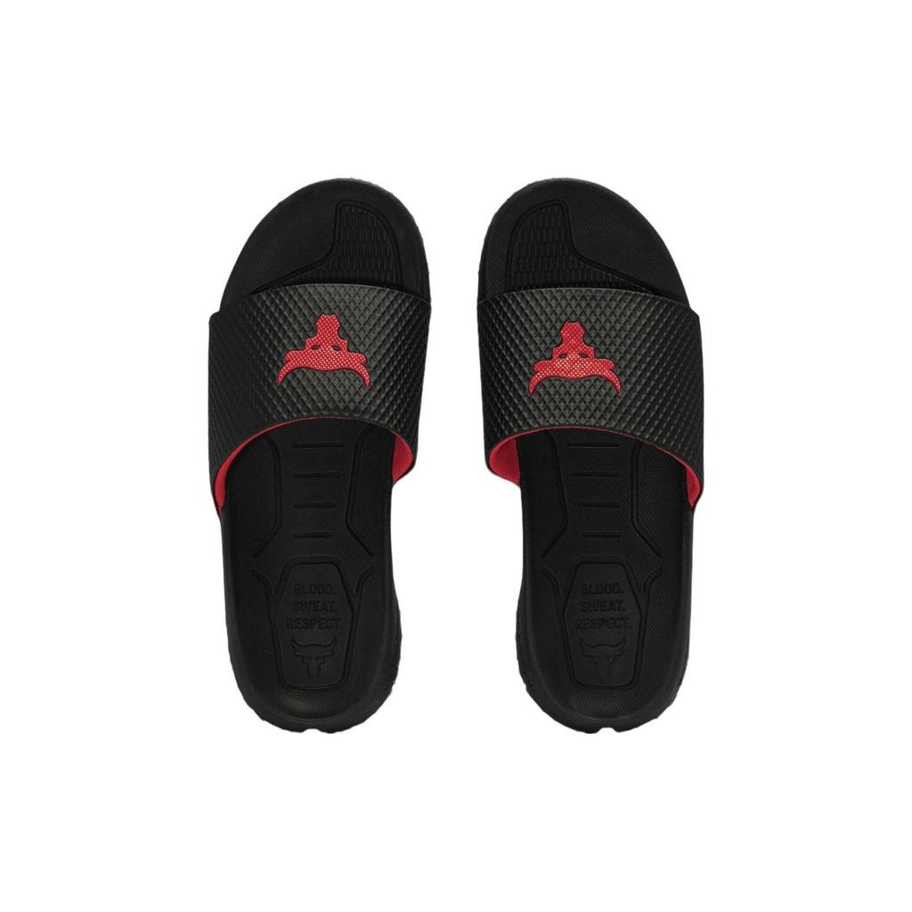 Under Armour Project Rock Slide Ultimate Black Stealth Grey Men Sneakers 3025237-002