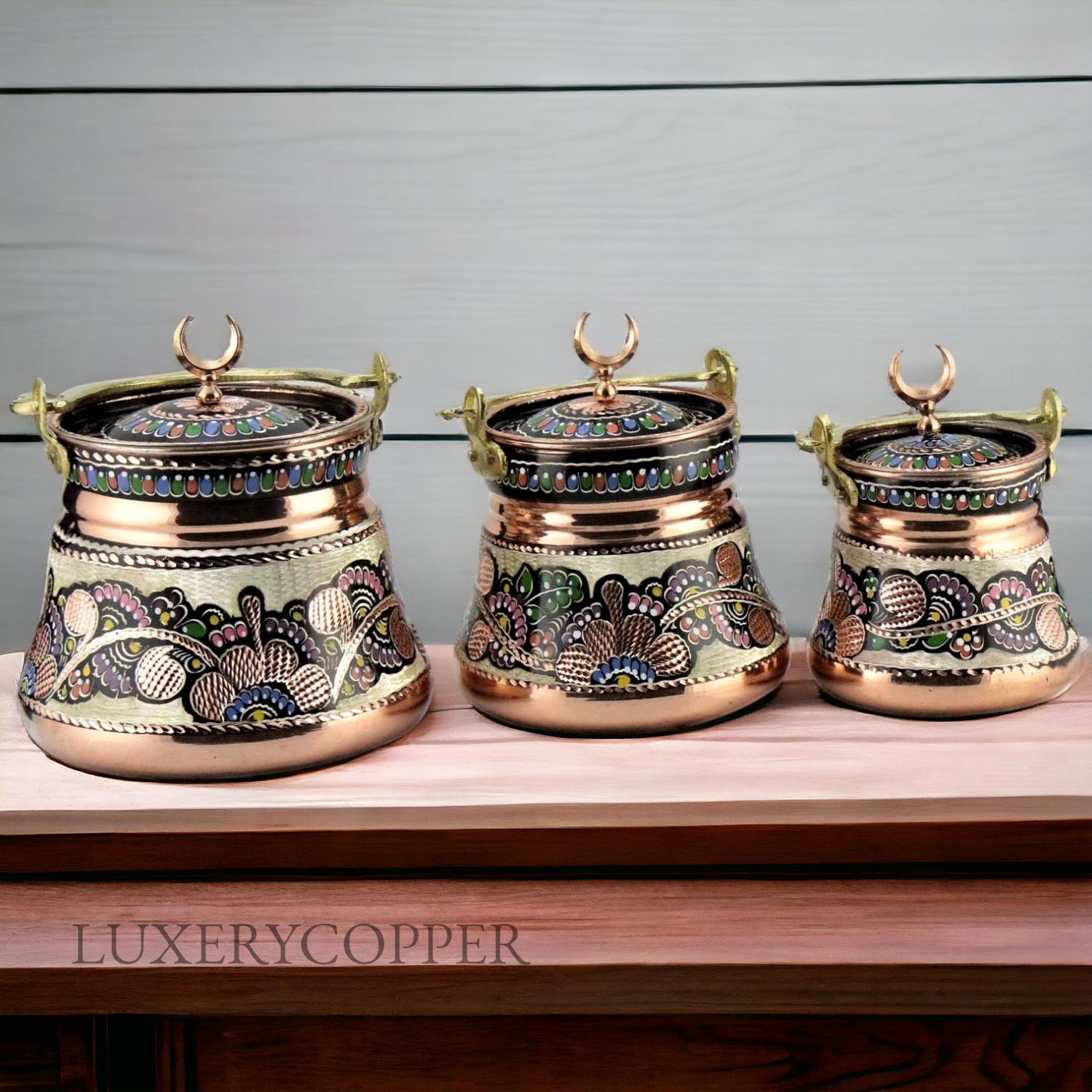

Yogurt Copper Bakrac 3 Piece Set
