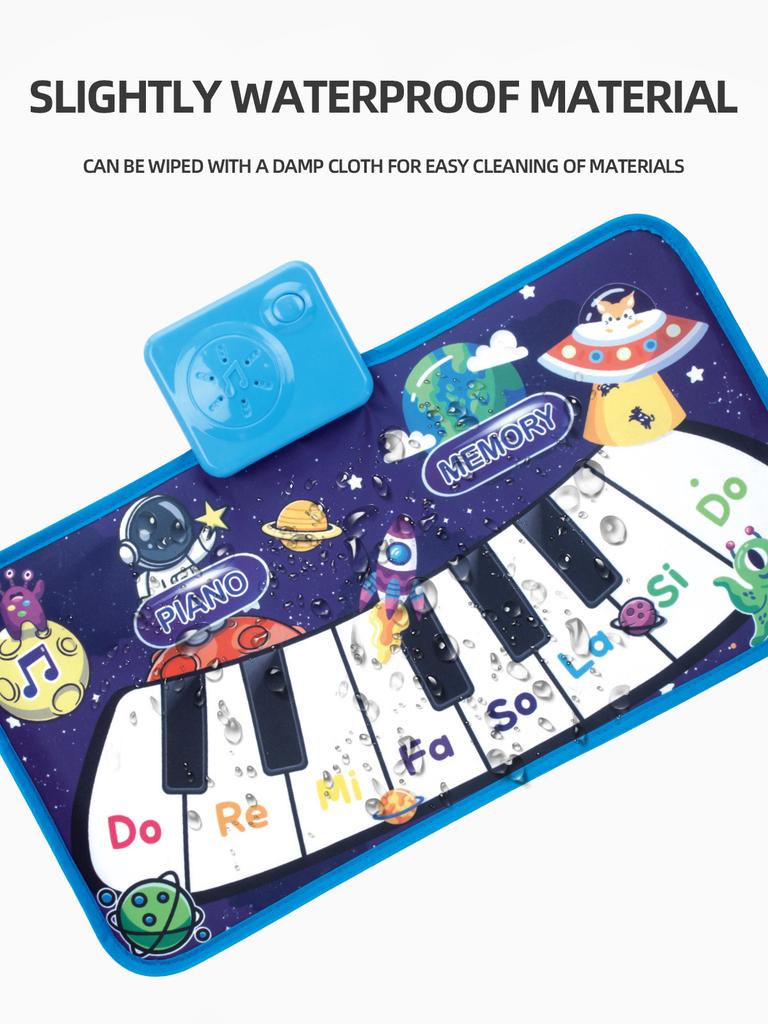 Okul Öncesi Bebek Müzik Dans Battaniyesi Oyuncak Erken Eğitim Hediyesi Çocuk Piyano Klavye Pedi Oyuncak