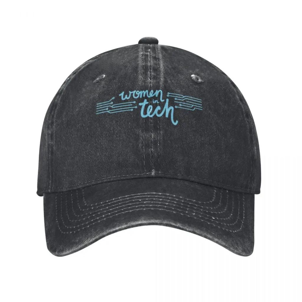 Women In Tech Baseball Cap Cotton Hats Cowboy Caps Unisex