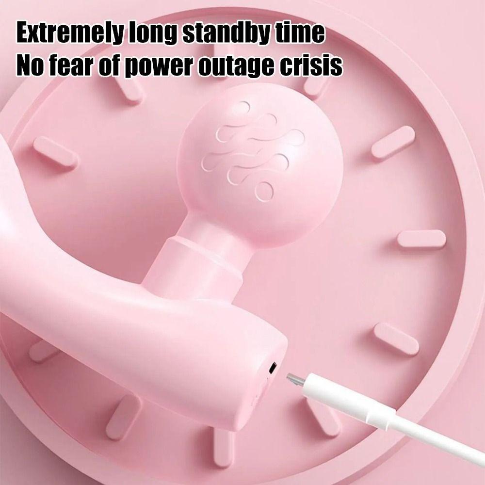 Adjustables Mini Fascia Massager Soft Massage Head Easy To Operate Deep Tissue Massage Device Portable Wear Resistant