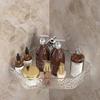 No Drilling Bathroom Storage Rack Wall Corner Storage Shelf Triangle Holder  Cosmetic