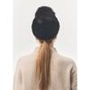 Jindo Leather Mink Fur Cap Hat Jft906