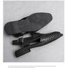 Men's Breathable Woven Buckle Sandals - Large Size Outdoor Beach Shoes
