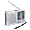AM FM SW WB Radio Portable Shortwave Radio with 3.5mm Headphone Jack for Walking Travel Hiking