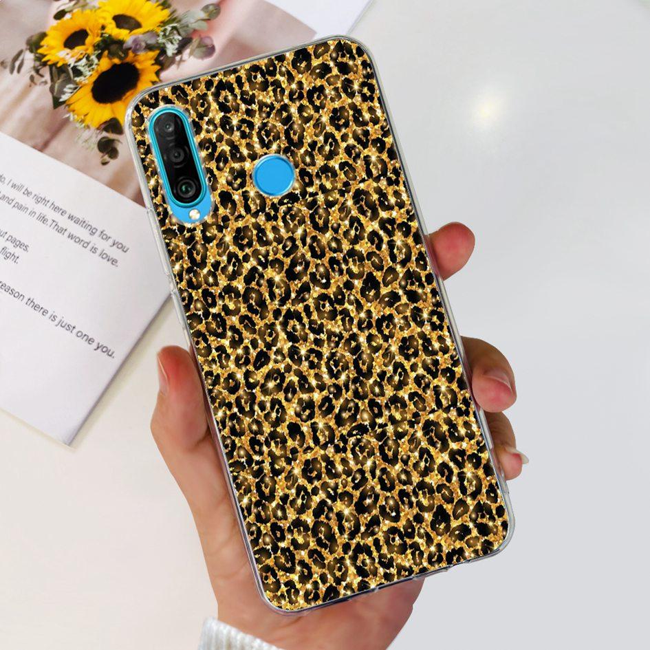 For Huawei P30 Lite Case MAR-LX1M MAR-L21A MAR-LX1A Cute Astronaut Cover Clear Silicone Bumper For Huawei P30 Pro Lite P 30 Capa