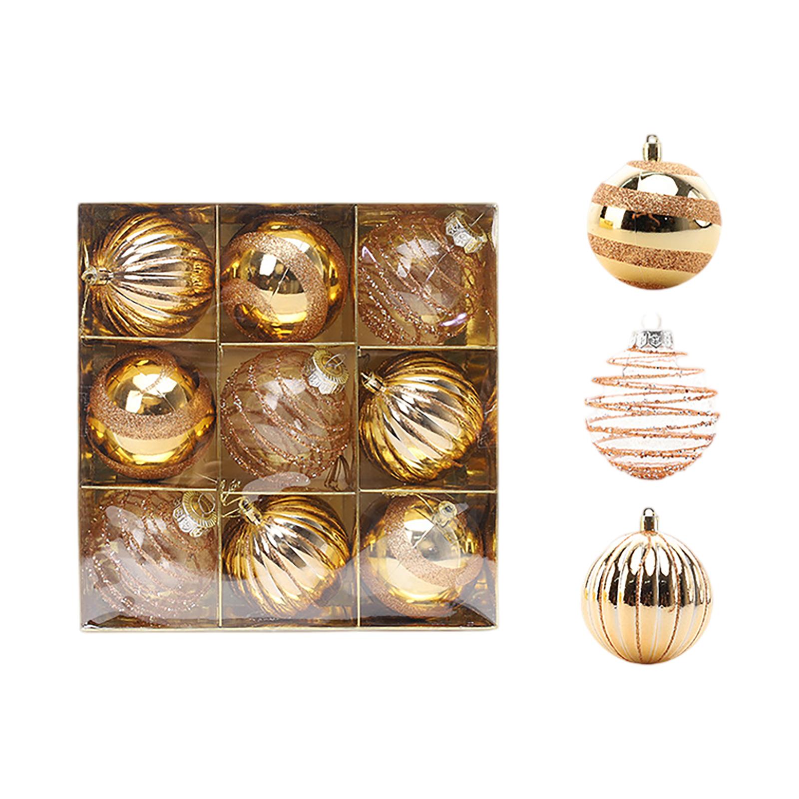 Рождественский шар Прозрачный шар Расписной шар Рождественская елка Декоративная подвеска One Size