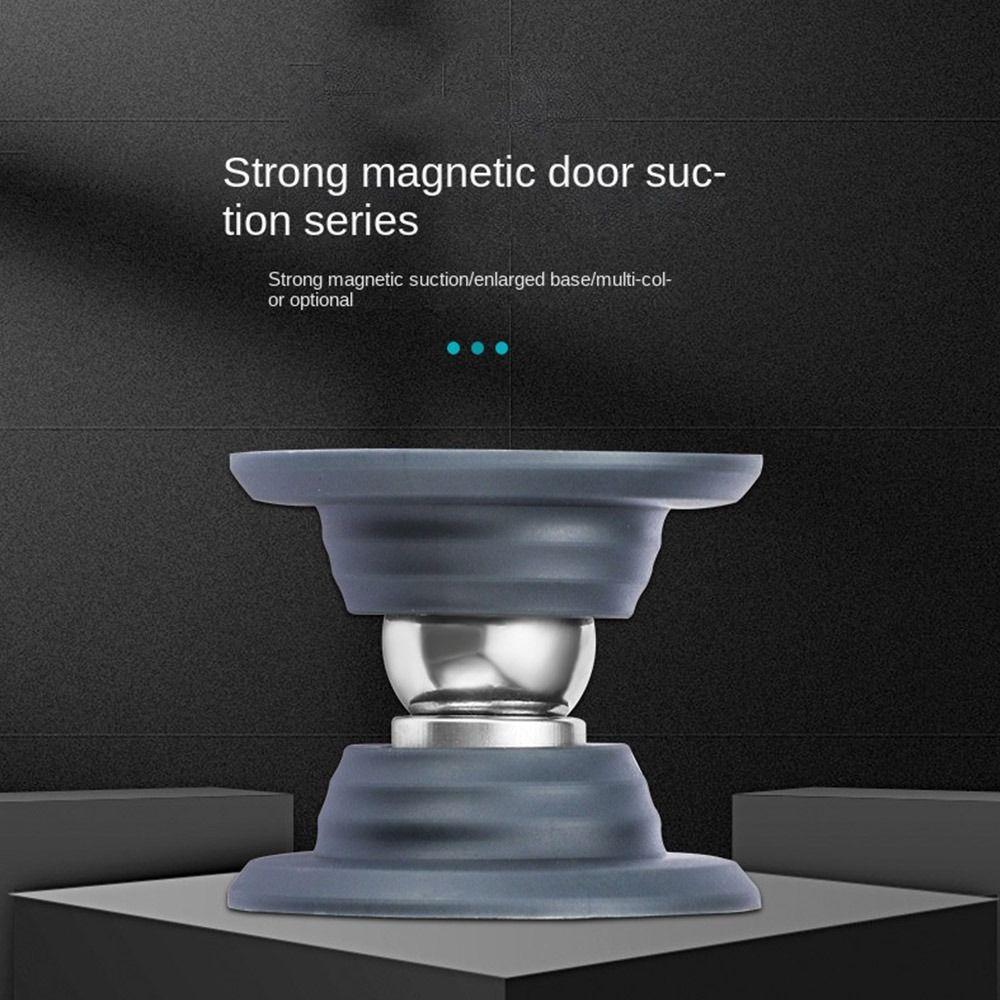 Anti Collision Magnetic Door Stopper Windproof Doorstop Mute Door Suction  Floor