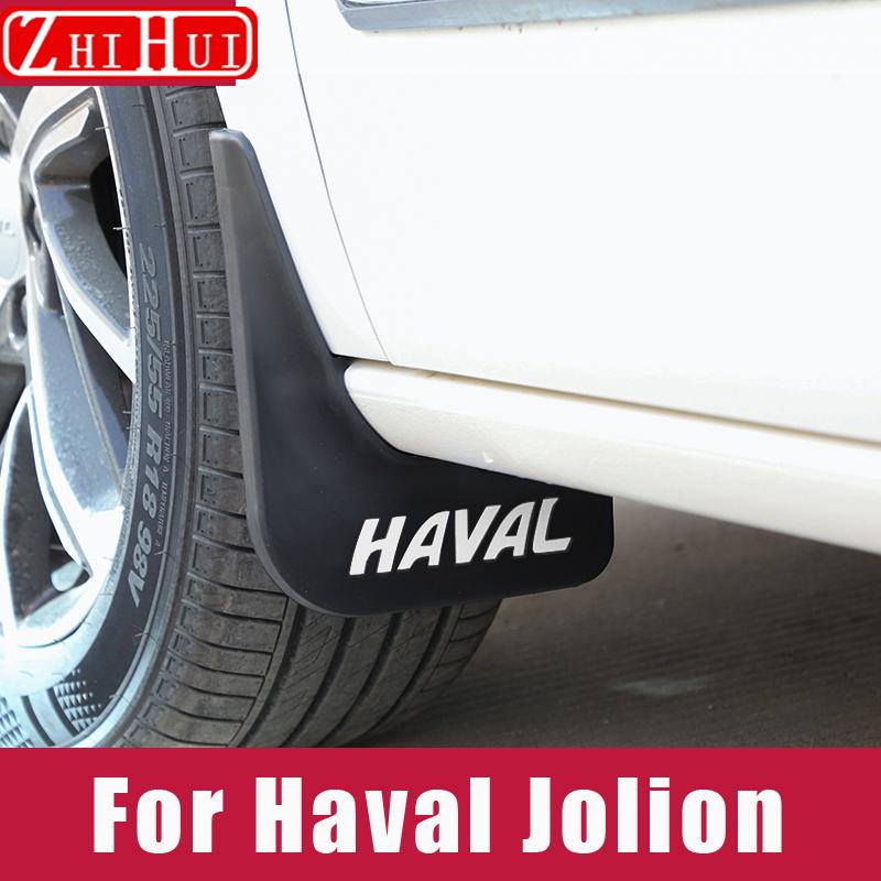 Car Mudguards Plastic Fender Cover Flares Splash Guard Cover Exterior Mud Flaps For GWM Haval Jolion 2022 Accessories