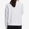 Adidas Neo Letter Logo Print Loose Round Neck Long Sleeve Sweatshirt Women sweatshirt White H18610