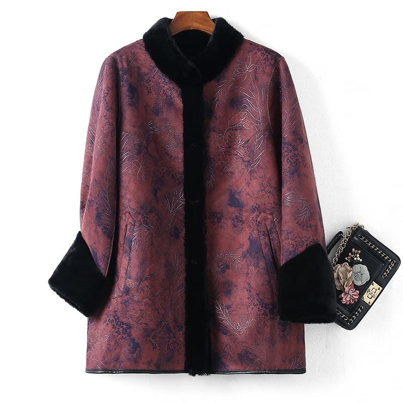 

XUEXI 2025 Faux Mink Velvet Winter Coat for Women L