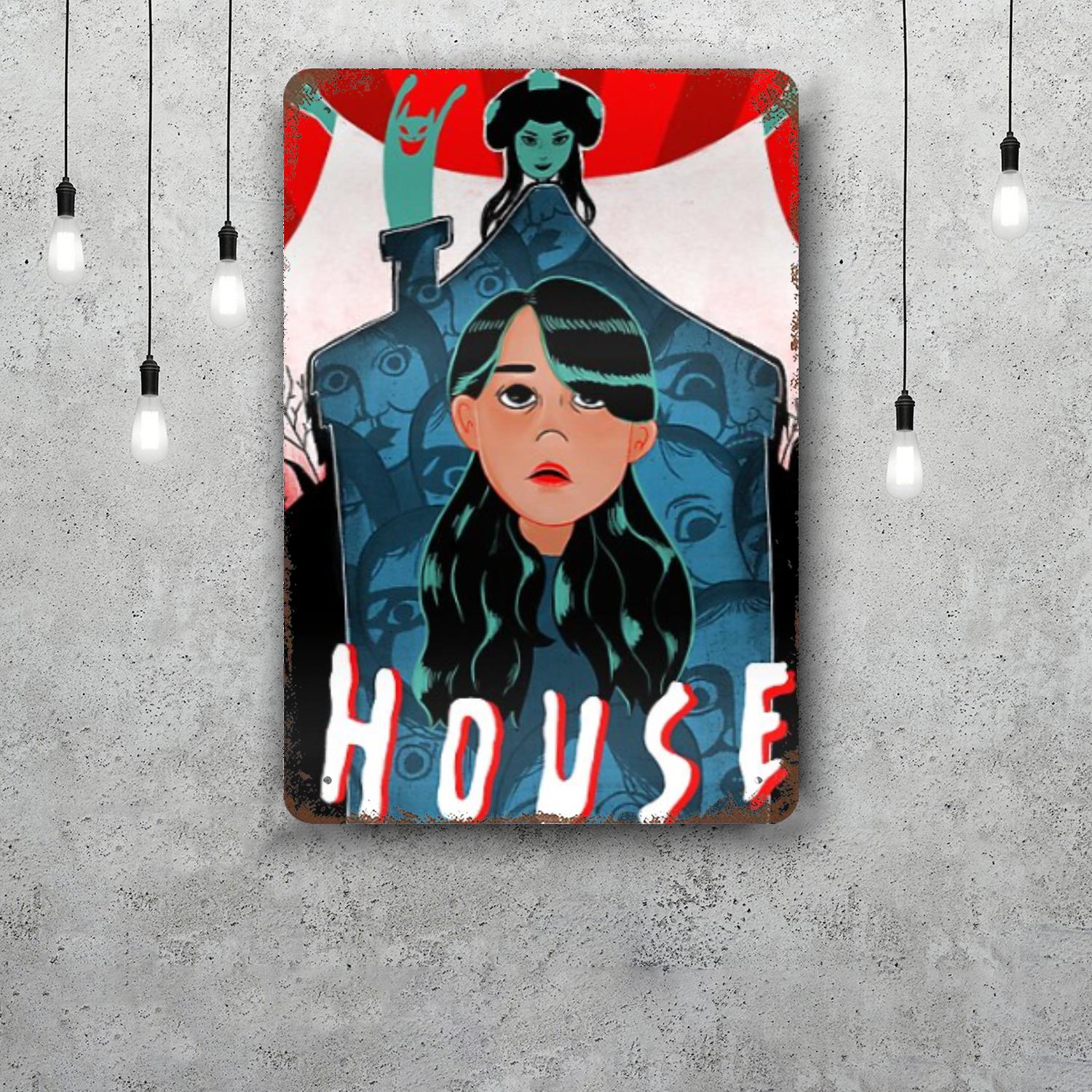 

hausu Vintage Tin Sign Home Decor Items Wall Decor Art Wall Mural Room Decoration Items Decor Retro Metal Sign Plate Bar Posters 20x30cm（7.8x11.8inch）
