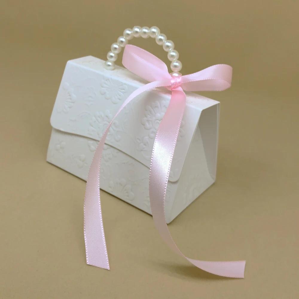 Great For Party Favors Candy Box Portable Party Baby Shower Gift Boxes Wedding Party Favor Box Candy Gift Boxes 20Pcs/lot