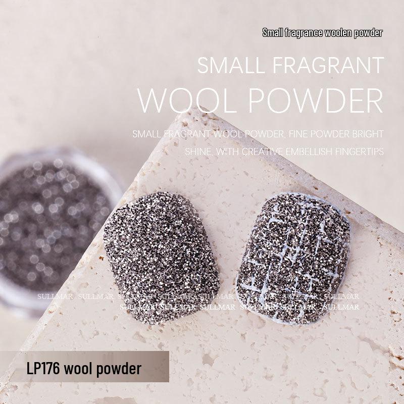 

Твид Розовый Пастельный Нейл-арт Сахарное Покрытие Украшения