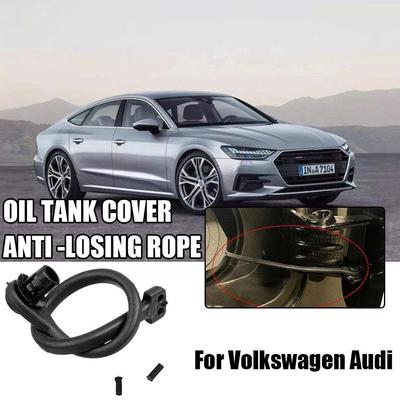 Car Gas Fuel Tank Filler Cap Tether Wire For Golf 1986-2006 For Passat 1988-2005 1J0201550 Oil Fuel Tank Cover Cap Line Y1N6