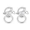 2Pcs Split Ring Pin Snap Shackle Round Brace Ring Useful Tool Round Ring Shackle  Camera Straps