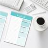 Schedules Weekly Meal Planner Pad To Do Planner List Pad  Desk Task Planning Work