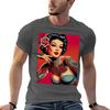 Retro Tattoo Japanese Women TShirt Summer Holiday TShirt