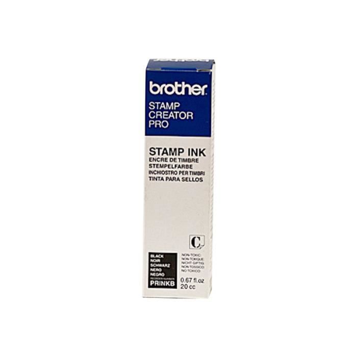 Recharge D'encre Noire Pour Brother StampCreator PRO SC-2000, PRO SC-2000USB