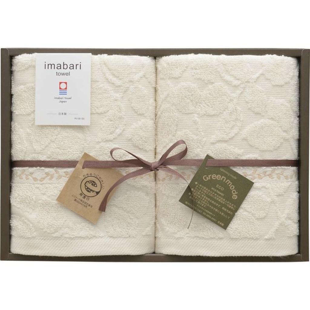 

Creation Imabari Eco Leaf Face Towel 2P Made in Japan GMT01560M K s