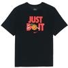 Nike T Shirts Men's Black Crew Neck Moderate DV1213-010