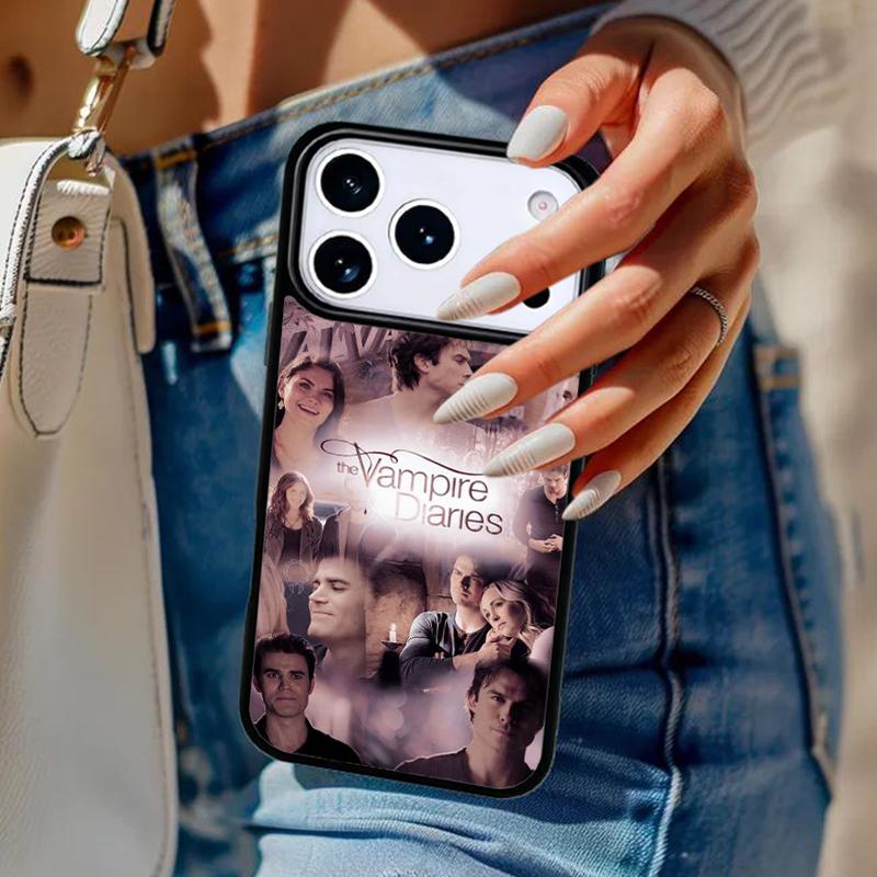 The Vampire Diaries Phone Case For iPhone 17 Air 14 15 13 12 Max Cover For Apple 16e 11 Pro Max Plus Coque