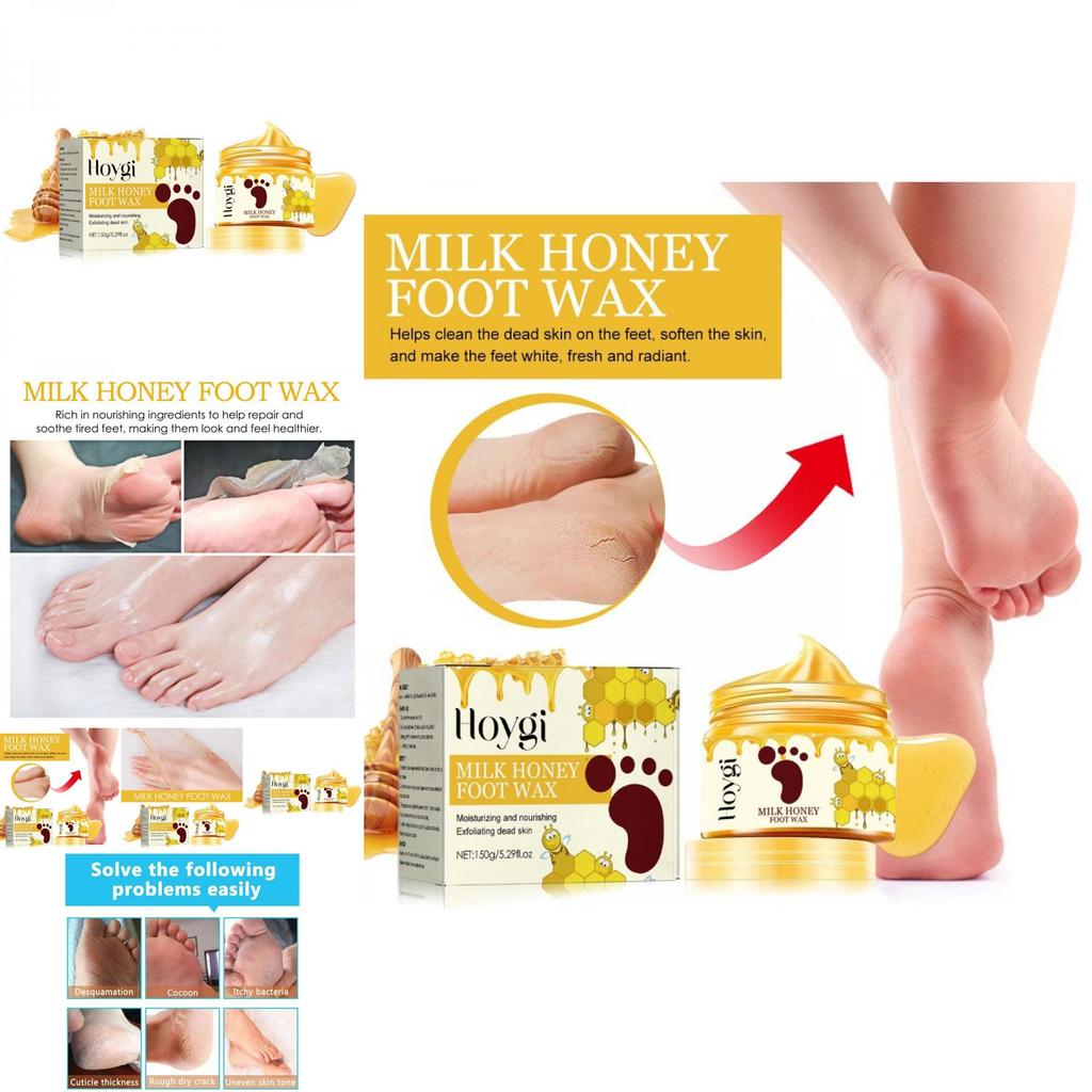 Nourishing Honey Milk Peel-off Hand And Foot Mask For Deep Hydration And Silky Smooth Skin